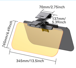 <span class=keywords><strong>Pare</strong></span>-soleil de voiture rétractable universel pliable jour et nuit, nouvelle conception, vision HD, pour <span class=keywords><strong>pare</strong></span>-<span class=keywords><strong>brise</strong></span>, vente en gros - Product Image 3