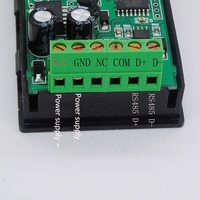 Taidacent-medidor Modbus RS485, 0,8 pulgadas, Serial, 4 dígitos, pantalla de 7 segmentos, tubo Digital, comunicación de MODBUS-RTU con carcasa