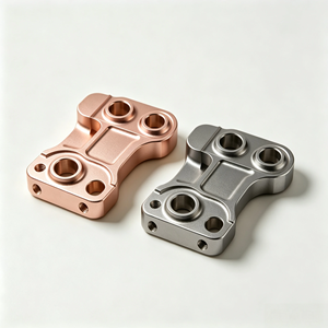 Soporte Metálico Mecanizado por CNC de 5 Ejes Personalizado y Conexiones de Fluidos de Latón/Acero Inoxidable, Piezas Mecanizadas OEM de Alta Precisión - Product Image 2