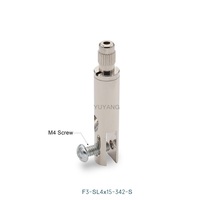 Pince à câble réglable M4 pour panneaux signalétiques de 4 mm – Catégorie de produits : Fixations pour panneaux