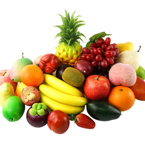 RESUP Raisins Lime Banane Jaune Pomme Orange Citron Fruits Artificiels <span class=keywords><strong>Faux</strong></span> Accessoires en Plastique pour la Décoration - Product Image 2