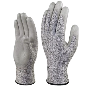 Gants <span class=keywords><strong>Dplus</strong></span> intelligents et confortables résistants aux coupures Classe D PU Revêtement résistant à l'abrasion Protection des mains et des bras - Product Image 1