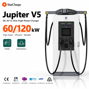 Chargeur de voiture électrique DC StarCharge 60 kW, écran HD 10,4 pouces, OCPP 1.6J GBT CCS2, commercial, directement de l'usine - Product Image 1
