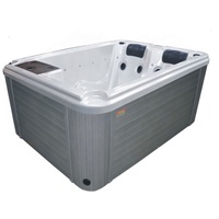Hochwertige Acryl-Badewanne Whirlpools und Jacuzzi Outdoor-Spa-Wannen für 2 Personen Schwimmbäder