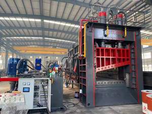 Otomatik hidrolik hurda çelik Metal briket makinesi demir cevheri 500 kg/saat Metal talaşı bakır balya makinesi