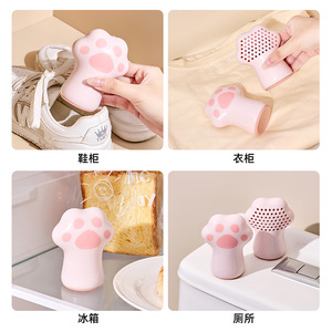 Cat Paw Refrigerator Deodorizer Activated Carbon Odor Absorber Fresh Air Purifier For Fridge Storage - Product Image 4