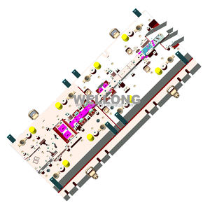 แม่พิมพ์ขึ้นรูปโลหะแผ่นมาตรฐานแบบก้าวหน้าสำหรับตลาดโลก แม่พิมพ์ปั๊มขึ้นรูปโลหะด้วยเทคโนโลยีขั้นสูง - Product Image 4