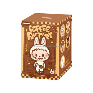 2025 nouveautés POPMART POPBEAN café usine série en peluche pendentif boîte aveugle <span class=keywords><strong>La</strong></span> Bubus <span class=keywords><strong>Molly</strong></span> Crybaby Skullpanda Dimoo peluches - Product Image 2