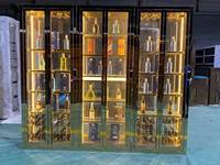 Armoire à vin en acier inoxydable sur mesure pour usage commercial