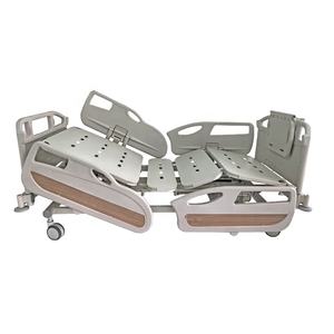 Больших размеров 5 дюймов ABS + стальная четырехколесная Больничная койка с центральным управлением, медицинская кровать с ручным управлением - Product Image 1
