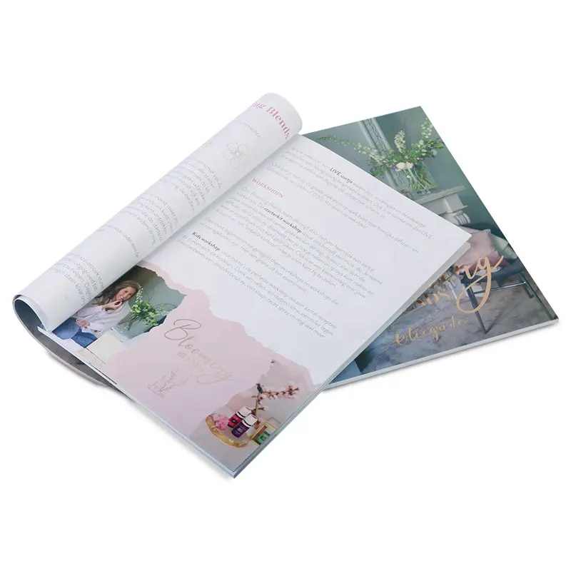 Wholesale price Printing Customized Full Color Paper Advertising Brochure Flyer Leaflet Printing,Catalogue Booklet
