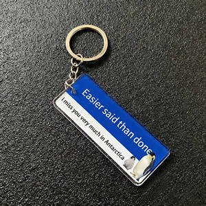 Porte-clés en acrylique imprimé UV imperméable, personnalisé, emblème <span class=keywords><strong>de</strong></span> <span class=keywords><strong>panneau</strong></span> <span class=keywords><strong>de</strong></span> <span class=keywords><strong>signalisation</strong></span> <span class=keywords><strong>de</strong></span> célébrité d'Internet, <span class=keywords><strong>code</strong></span> QR, pendentif, porte-clés d'étoile d'anime - Product Image 2