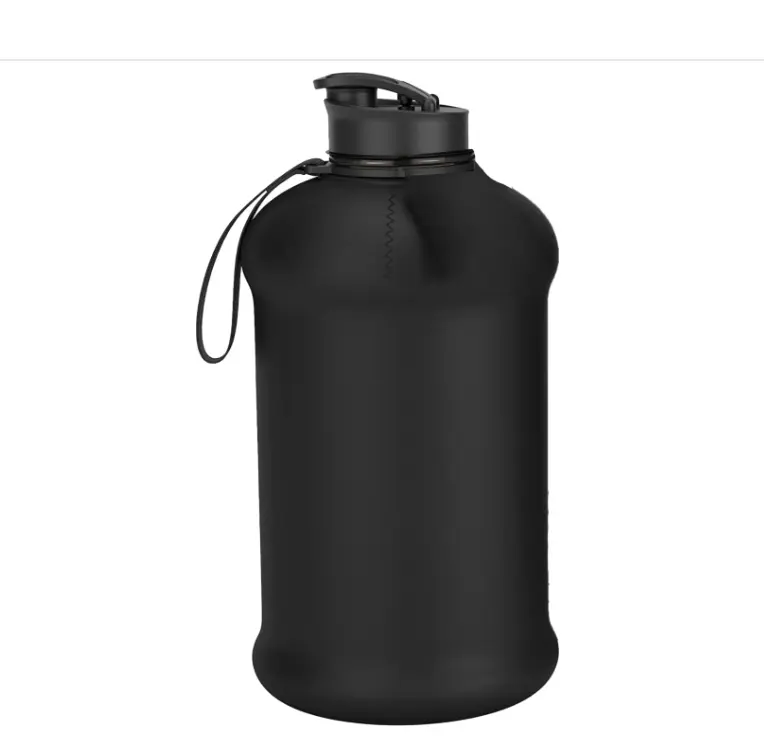 Spor 2L su şişesi (2.2 L) yalıtımlı kol | Taşıma kolu | Fitness, egzersiz, çevre dostu, BPA ücretsiz, 40% kalın plastik