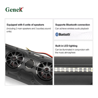 Barre de son Bluetooth RGB LED de qualité marine pour voiturettes de golf, VTT, UTV et bateaux – Direct Usine
