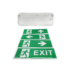 Signalisation de sortie d'urgence LED CB CE, luminaire de secours IP65, <span class=keywords><strong>pictogramme</strong></span> personnalisé - Product Image 1