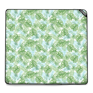 <strong>Outdoor</strong> Extra <strong>Large</strong> 200x200 Canvas Picnic Rug Custom Printed Design Waterproof Picnic Blanket <strong>Mat</strong> with Leather Strap Luxury - Product Image 2
