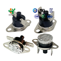 Temperatura sobrecalentamiento protector de interruptor para electromobile batería térmico cortar interruptor de límite KSD301 H31 250V 16A 50C 55C