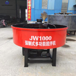 電気ディーゼルパンコンクリートミキサー垂直セメントモルタルパン混合モルタル砂コンクリートパン - Product Image 1