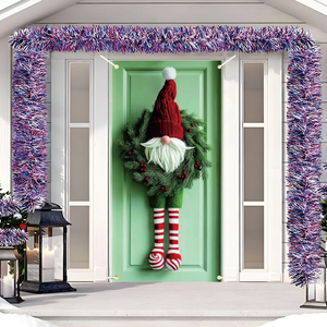 Giáng sinh tùy chỉnh thiết kế Polyester truyền nhiệt Flex biểu ngữ đường phố ngoài trời quảng cáo biểu ngữ trang trí nội thất cửa biểu ngữ - Product Image 2