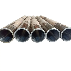 Diámetro 46mm 38mm AISI 1020 1010 4130 34CrMo4 DIN St35.8 St52 Tubo de acero hidráulico de carbono sin costura Cilindro Tubo afilado - Product Image 1