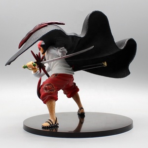 Figurine Shanks de haute qualité de 18,5 cm, Yonko 4 Emperors, cheveux rouges, figurine d'action en PVC, modèle de statue, figurine décorative, jouet - Product Image 4