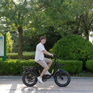 Vélo électrique KOOLUX X7, cyclomoteur de route avec pédales, moteur à moyeu arrière, usage urbain, pneus larges 20X4.00, 25 km/h - Product Image 5