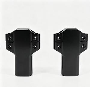Soporte Mecanizado CNC Personalizado con Acabado Negro, Pieza de Precisión, Prototipo de Mecanizado CNC para Repuesto de Motocicleta - Product Image 6