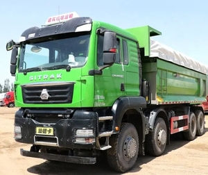 Sitrak 40 Toneladas Camión Volquete Diesel 8x4 12 Ruedas Camión Volquete - Product Image 3