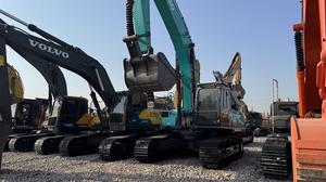 Excavatrice sur chenilles hydraulique de grande taille Kobelco SK350-8 d'occasion bien entretenue, 35 tonnes, prix avantageux - Product Image 3