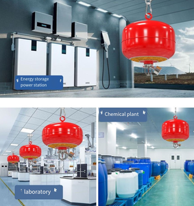 เครื่องดับเพลิง HFC-227ea อัตโนมัติกันฝุ่นป้องกันการระเบิดตัวแทนเหล็กบรรจุในห้องดับไฟสูงโดยเฉพาะ - Product Image 4