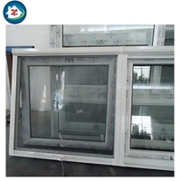Ventilation de salle de bains en verre givré, modèle classique de petite taille, prix pas cher, auvent, fenêtre pour le marché du népal