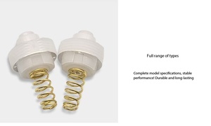 Interruptor táctil JinChen JC-<span class=keywords><strong>1813</strong></span>-MK de alta corriente 10A 30V chapado en oro 1NO1NC para linterna, luz fuerte, cola central - Product Image 5