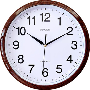 Art <strong>Deco</strong> Electronic Hanging Box Creative Fashion Quartz Design Single Face Resin Mute Clock Needle Display Living Room Decor - Product Image 4