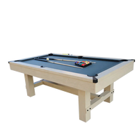 Table de billard française d'intérieur de 7 pieds, table de jeu de billard pour la maison, le club, le bar, la salle de sport, vente en gros, fournisseur OEM, export