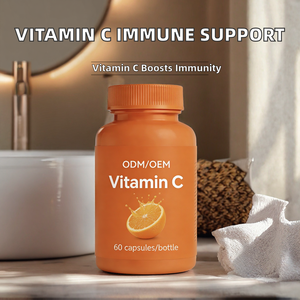 Cápsulas Duras de Vitamina C, Suplemento Dietético, Refuerzo Inmunológico, OEM ODM, Botella de 60 Cápsulas - Product Image 2