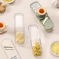 Accessoires de cuisine 3 en 1, petit râpeur et trancheur manuel pour la cuisine à domicile, qualité alimentaire, épaissi, mini râpe à ail et gingembre