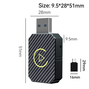 Offre Spéciale sans fil Carplay adaptateur Android Auto 5.0 Carplay Box convertit filaire en sans fil stable - Product Image 2