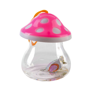 Pecera Redonda de Plástico para Peces <span class=keywords><strong>Betta</strong></span>, Mini Acuario Portátil de 150 ml para el Cuidado de Peces - Product Image 6
