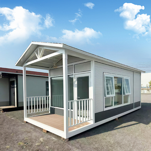 拡張可能なプレハブ鋼製コンテナハウス、移動式住宅、オフィス、キッチン、寝室、寮、防水建築 - Product Image 1