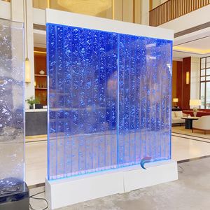 Meilleure vente : Panneau lumineux LED en acrylique coloré, étanche, découpé au laser, suspendu, pour cloison de pièce, design de piste de danse de mariage, mobile et facile à déplacer - Product Image 1