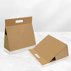 Boîte en papier pliable avec logo personnalisé, taille sur mesure et matériau écologique en carton kraft recyclé - Product Image 2
