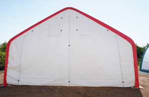 Tente de stockage robuste résistante au vent et à la neige, structure en treillis galvanisé à chaud, excellent rapport qualité-prix, pour bâtiment de type hangar ou tente de salon professionnel - Product Image 2