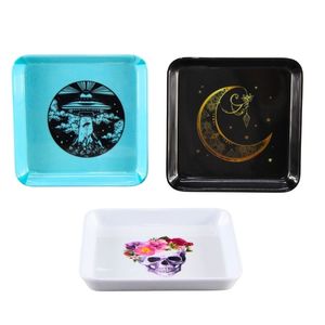 จานเมลามีนสี่เหลี่ยมเล็กสำหรับใส่ขนมและเครื่องประดับ ซีรีส์ฮาโลวีนเทศกาลปี 2026 ขายส่งจานเมลามีนสี่เหลี่ยมเล็กสำหรับฮาโลวีน - Product Image 3