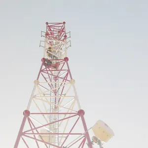 Buon prezzo 30 metro zincato autoportante 3 gambe in acciaio tubolare telecom torre di Telecomunicazione tubolare torre