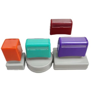 Sellos Multiusos DIY, <span class=keywords><strong>Tampones</strong></span> <span class=keywords><strong>de</strong></span> Color, Serie F, Sellos Pre-Entintados Flash, Almohadilla <span class=keywords><strong>de</strong></span> Espuma <span class=keywords><strong>de</strong></span> Goma, Sello Personalizado Autoentintable, Sello Flash - Product Image 4