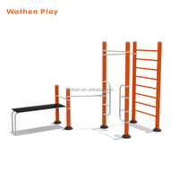 Nouvelle Station d'Entraînement Multifonctionnelle pour l'Extérieur, Équipement de Fitness avec Tuyau en Acier Galvanisé pour une Résistance et une Durabilité Accrues, en Vente