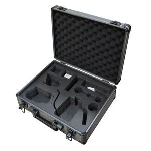 Hộp Đựng Thiết Bị Bằng Nhôm Tùy Chỉnh Hộp Đựng Dụng Cụ Cặp Tài Liệu Bằng Nhôm Màu Xám Có Đệm Xốp - Product Image 4