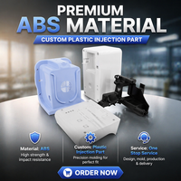 Contenitore in plastica stampato a iniezione di precisione personalizzato in ABS PC per elettronica, apparecchiature industriali, dispositivi medici OEM ODM