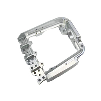 Carcasa Mecánica Robótica de Aluminio Anodizado de Alta Precisión, 5 Ejes, Personalizada, para Robots de Fresado y Torneado CNC
