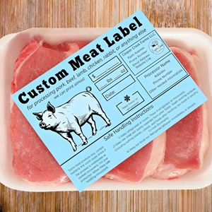 Etiquetas de Identificación Autoadhesivas Impermeables Personalizadas para Carnes, Pescados y Productos de Supermercado - Product Image 4